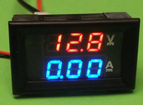 Mini Digital Voltmeter Ammeter with LED display